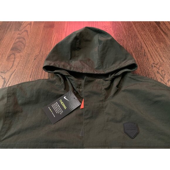 Nike Lebron James Protect Therma Jacket Sequoia Green AT3902 355 Men’s Sz L - Picture 3 of 12